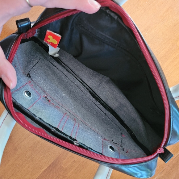 Vintage Disney Mickey Mouse Pleather Shoulder Bag - Picture 9 of 14